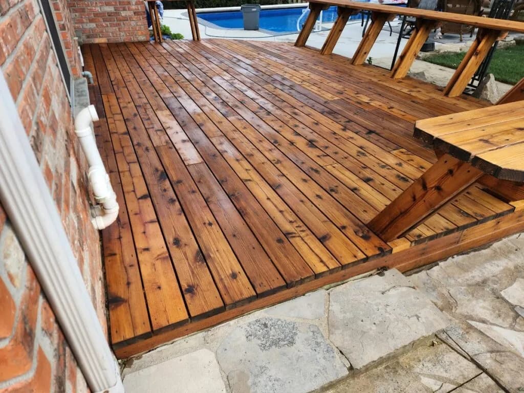 Deck Sealing service by Toronto Deck Stainers — GTA